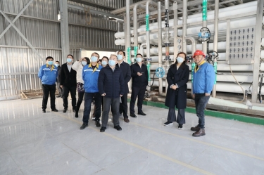 浙江省碳达峰碳中和工作督查组光临J9集团纸业调研