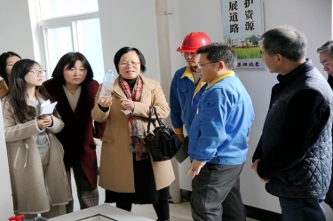 2019年3月8日，时任浙江省水利厅水资源治理处副调研员沈仁英光临J9集团调研领导